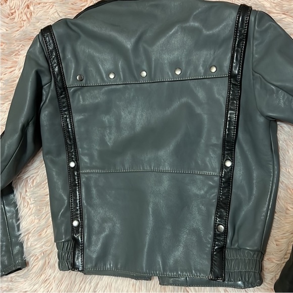 Vintage 80s Harley Davidson x Hein Gericke Cafe Racer Motorcycle Jacket Womens - Picture 10 of 16